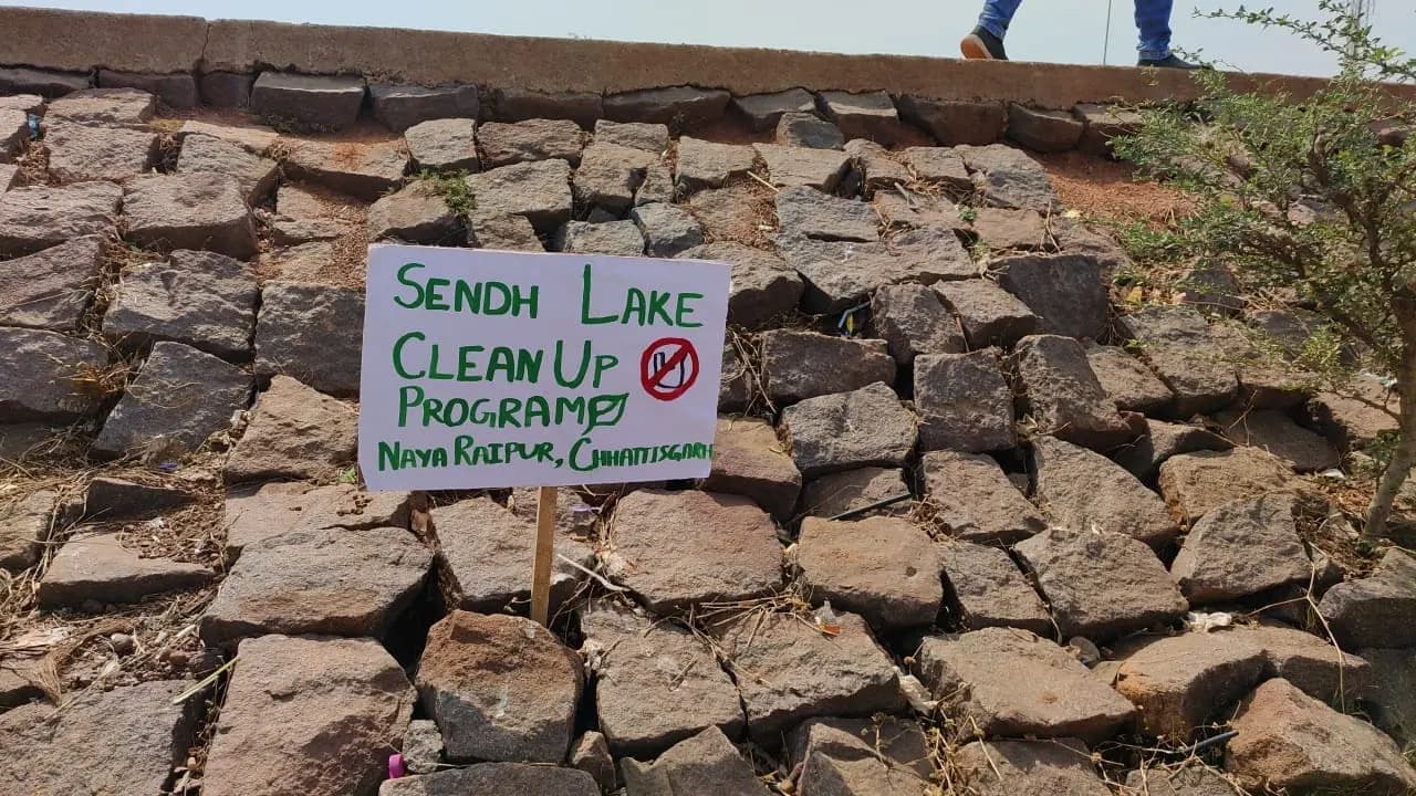 Sendh Lake & Shashtri Market Cleanups - photo 9