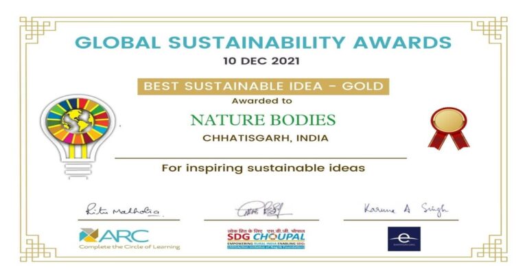 Winning The Global Sustainability Awards